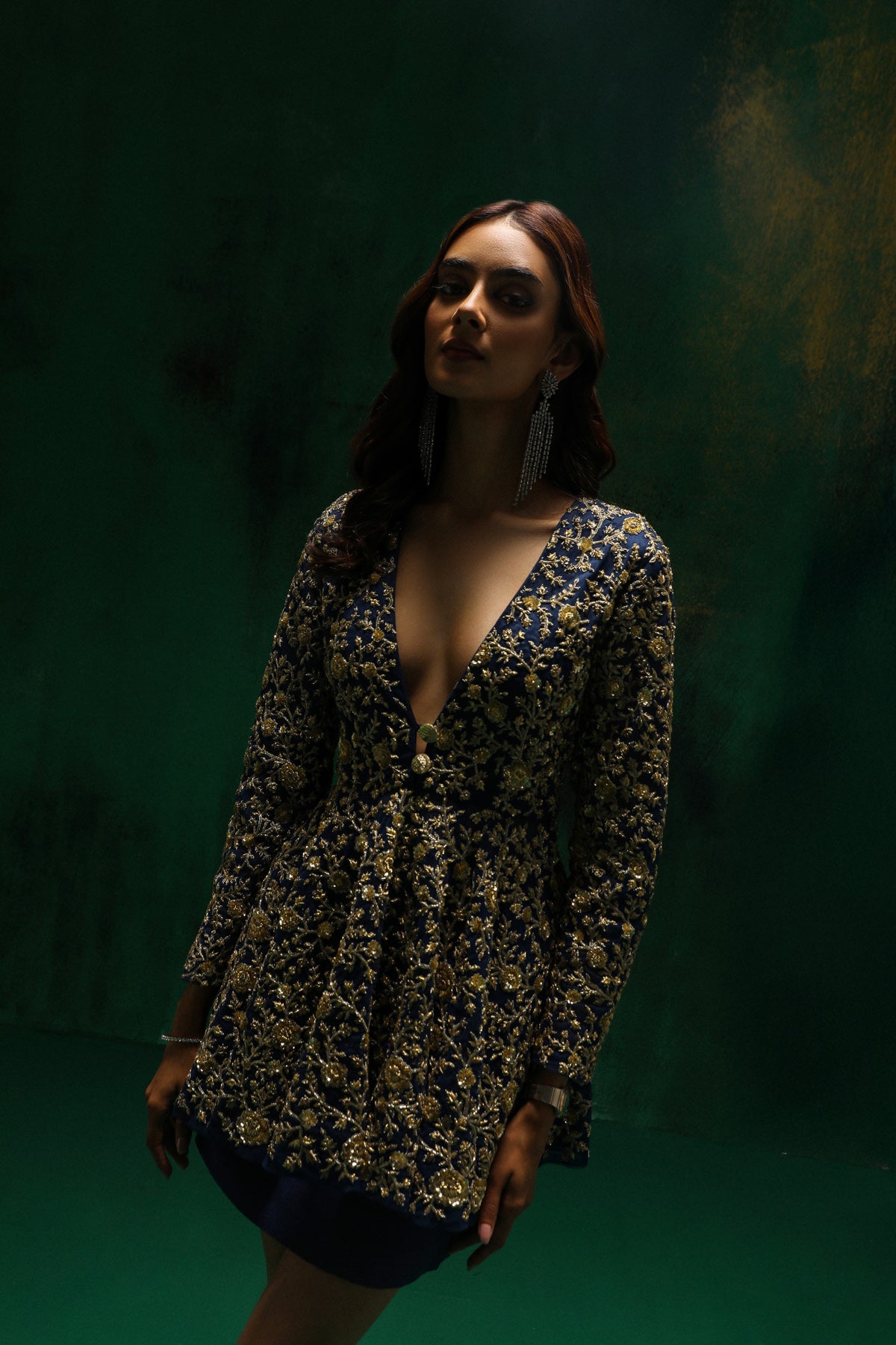 Gianna: Peplum Top Set