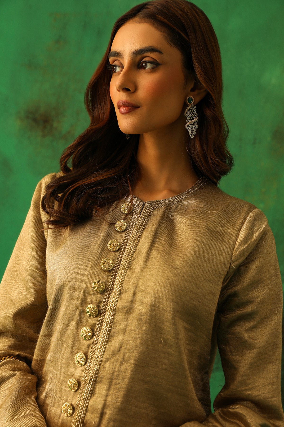 Parisa: Embroidered Two Piece Set