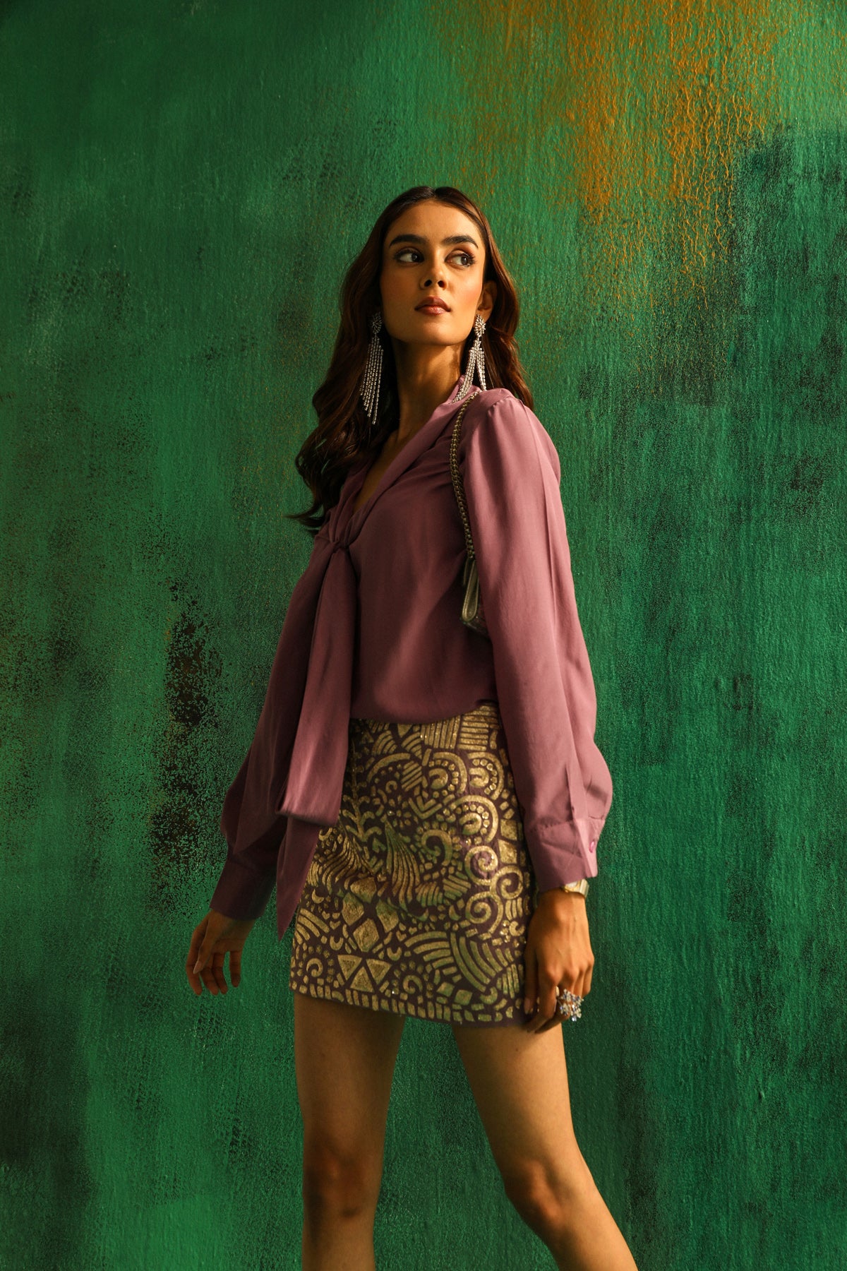 Regal Plum Elegance